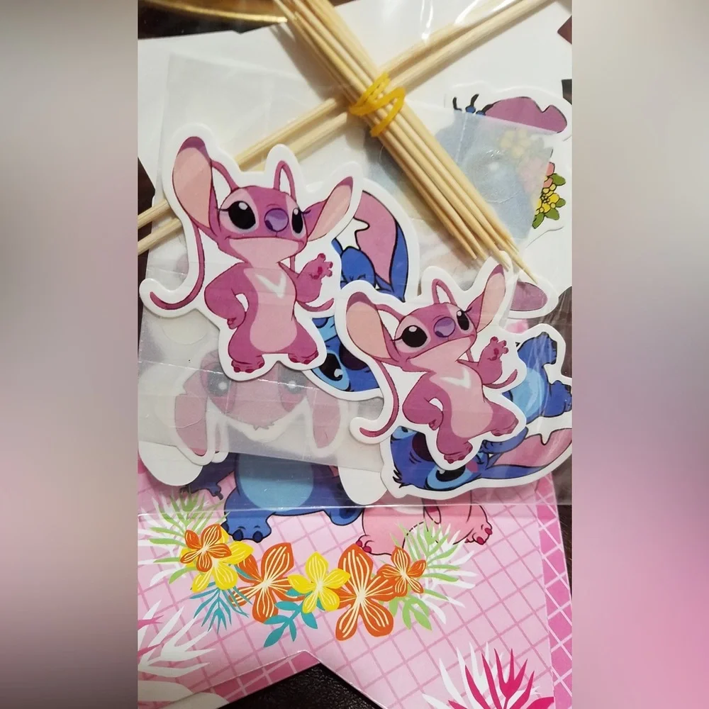 LILO, Stitch & Angel Birthday Decoration Bundle